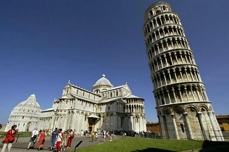 Leaning Tower of Pisa Ý hình ảnh ấn tượng
