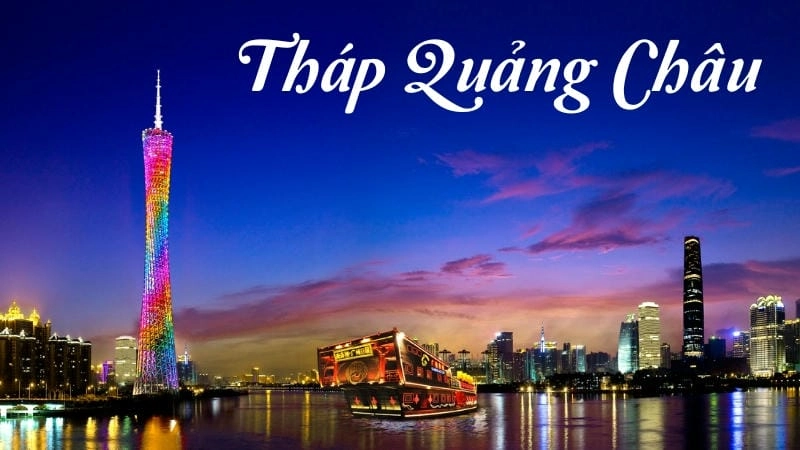 Kiến trúc độc đáo của Tháp Quảng Châu