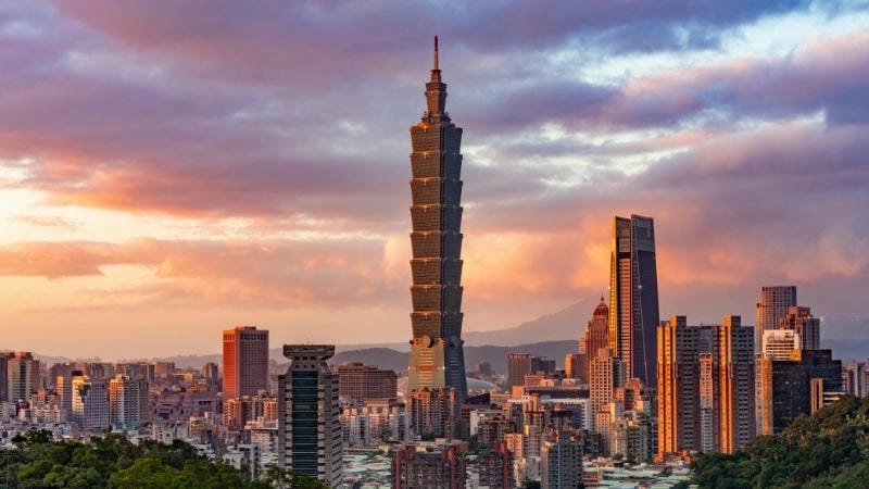 Kiến trúc Taipei 101 độc đáo và hiện đại