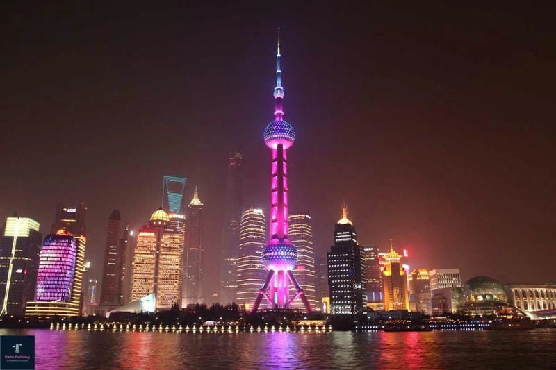 Tìm hiểu kiến trúc cao nhất tại thap truyen hinh thuong hai trung quoc