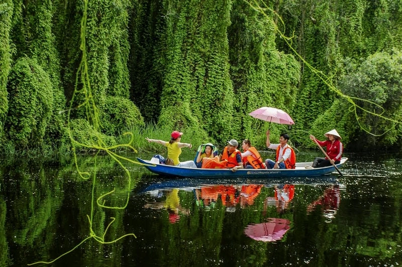 Thiên nhiên ưu đãi cho Long An hệ thống sông ngòi trù phú