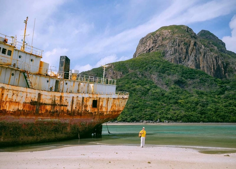 Thư giãn Côn Đảo với cảnh biển trong lành