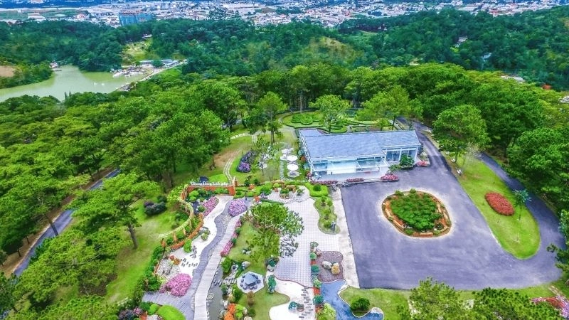 Thư giãn Thung lũng Tình Yêu giữa không gian lãng mạn