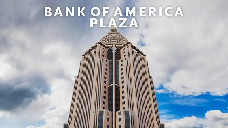 Lịch sử và kiến trúc biểu tượng tòa nhà Bank of America Plaza