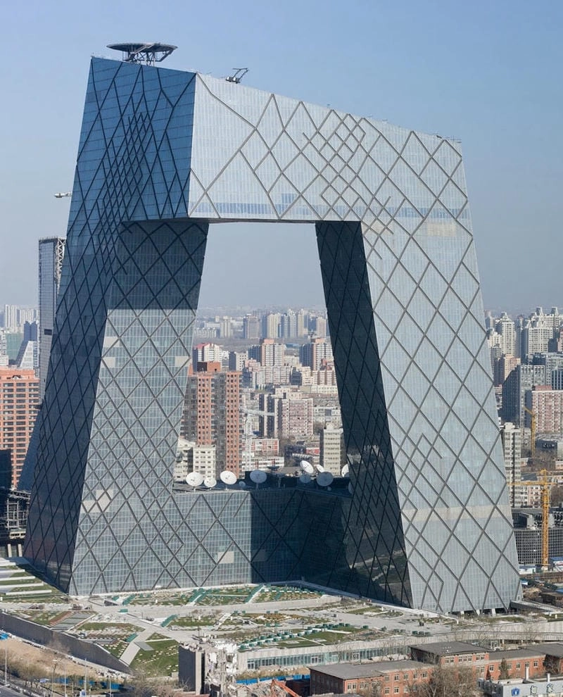 Ngắm cảnh quan quanh Tòa nhà CCTV Headquarters tuyệt đẹp