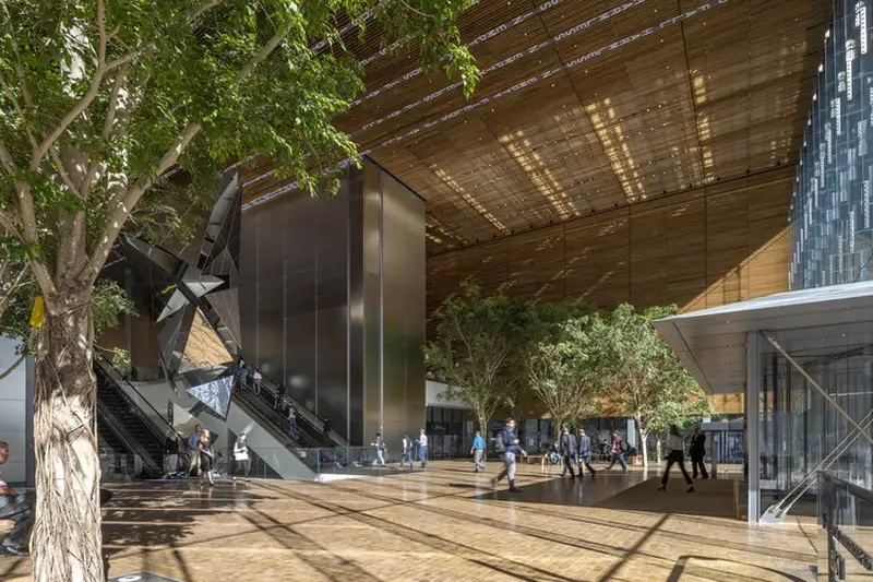 Không gian làm việc tại văn phòng Comcast hiện đại