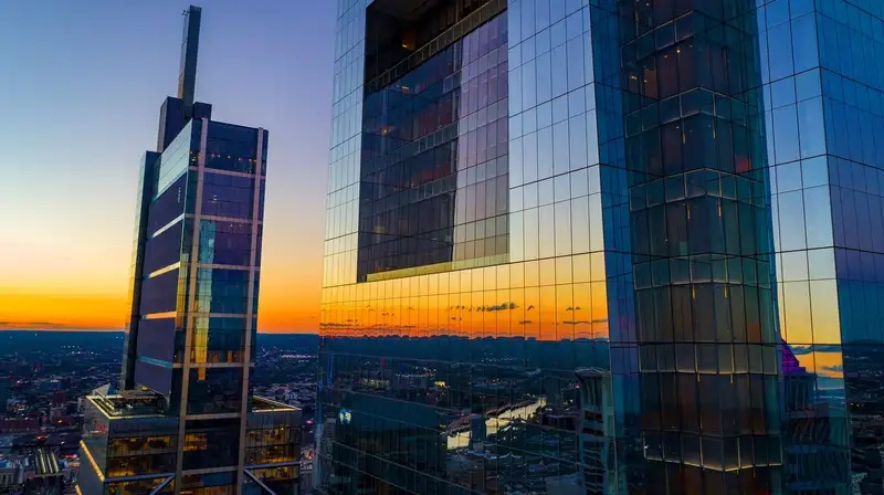 Không gian mở tại văn phòng Comcast sáng tạo