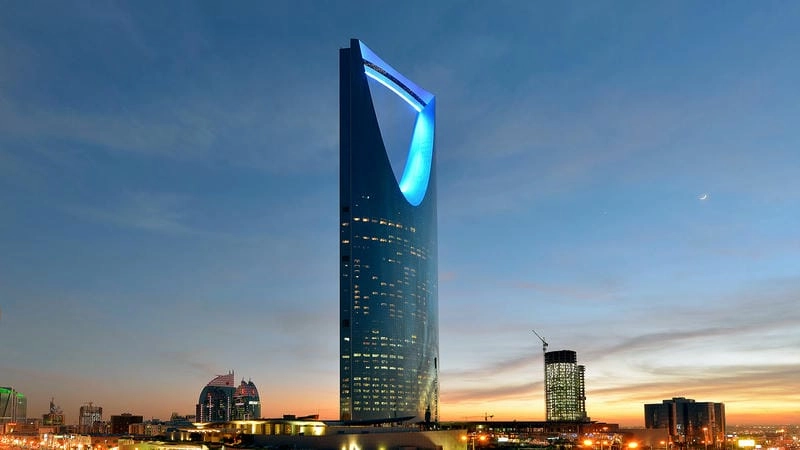 Ảnh Kingdom Centre Tower Riyadh đẹp hút mắt người xem
