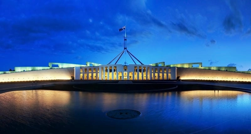 Khám phá ảnh Tòa nhà Parliament House Canberra với kiến trúc độc đáo