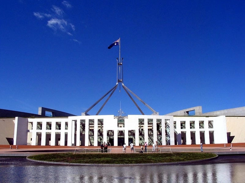 Chiêm ngưỡng mái dòm Parliament House biểu tượng của Canberra