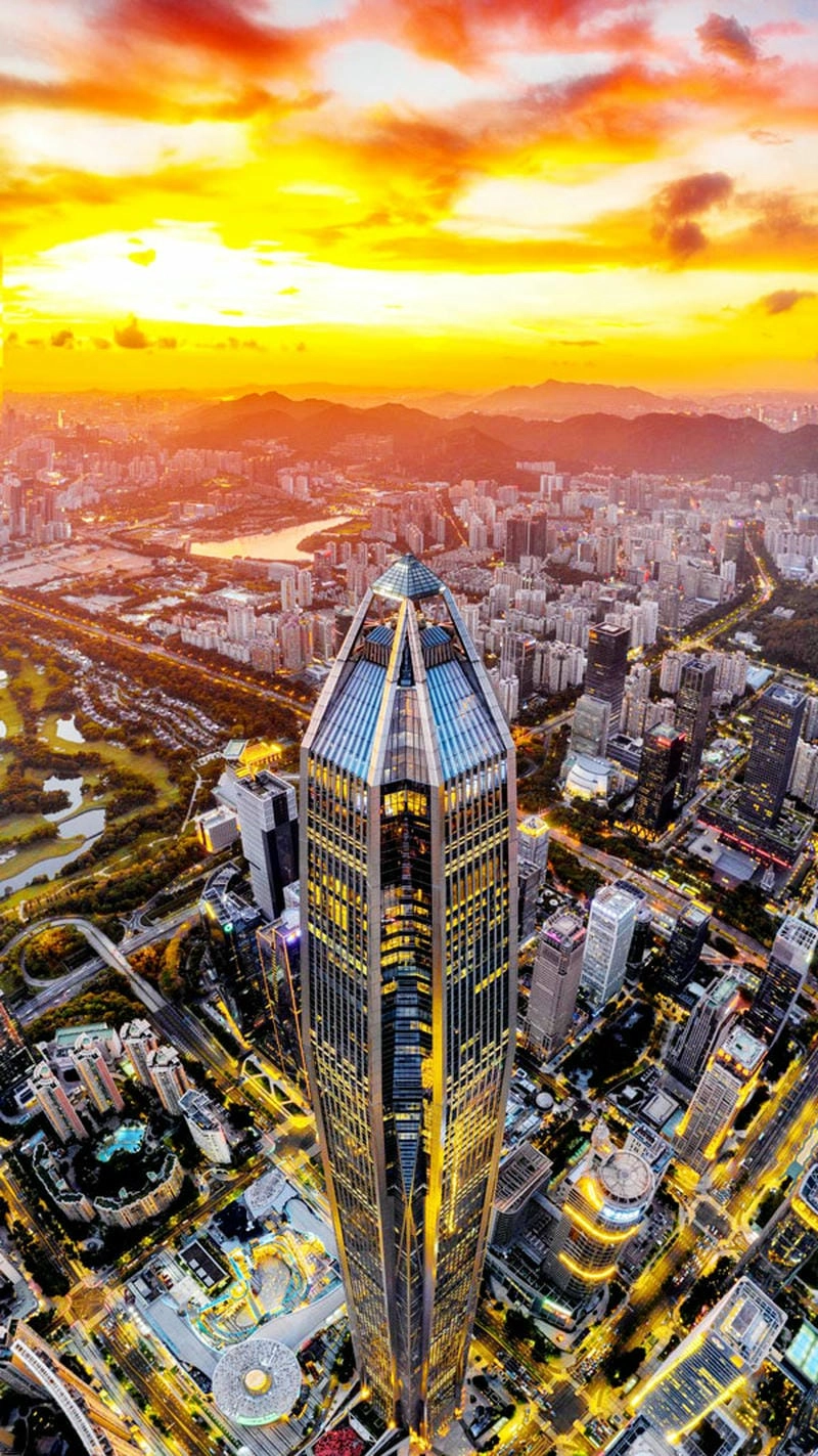 Khám phá Hình ảnh khu thương mại Ping An sầm uất và hiện đại