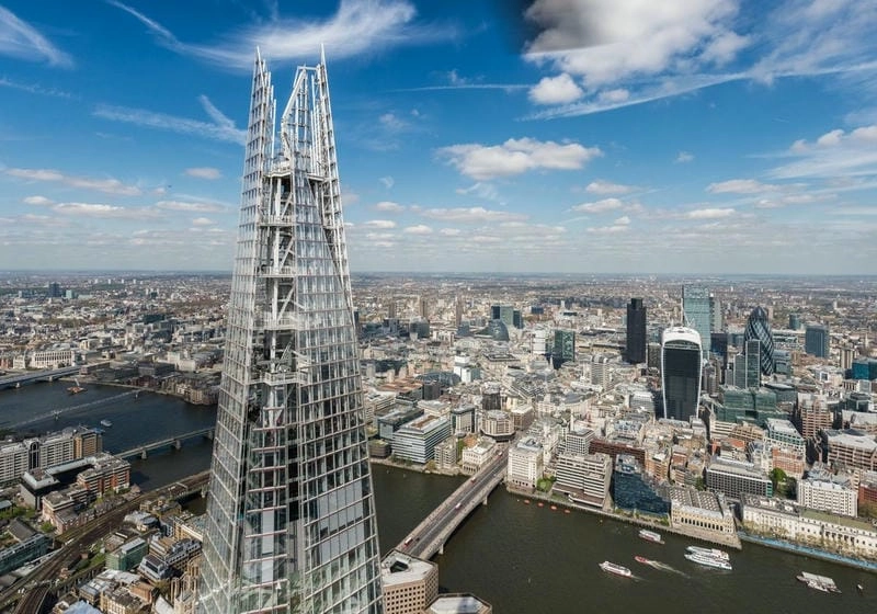 Khám phá Ảnh Tòa nhà The Shard London tuyệt đẹp