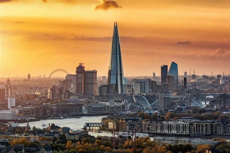 Ngắm Ảnh Tòa nhà The Shard London ấn tượng nhất
