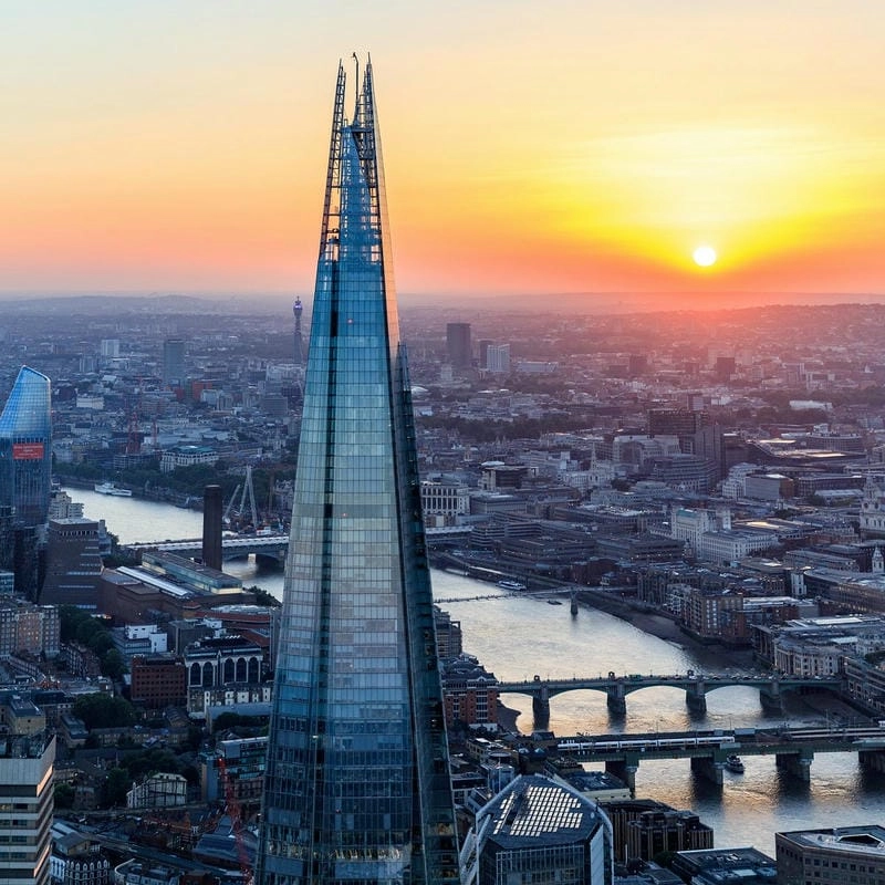 Thưởng thức View từ The Shard tuyệt đẹp tại London
