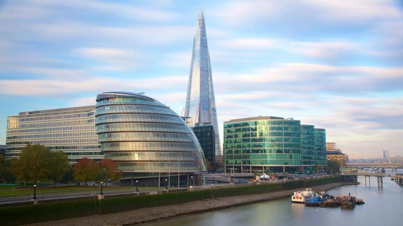 Chiêm ngưỡng Cảnh đêm The Shard rực rỡ ánh sáng