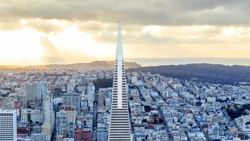 Chiêm ngưỡng Kiến trúc Transamerica Pyramid độc đáo và khác biệt