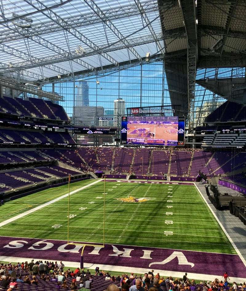 Ấn tượng với Thiết kế U.S. Bank Stadium phá cách độc đáo