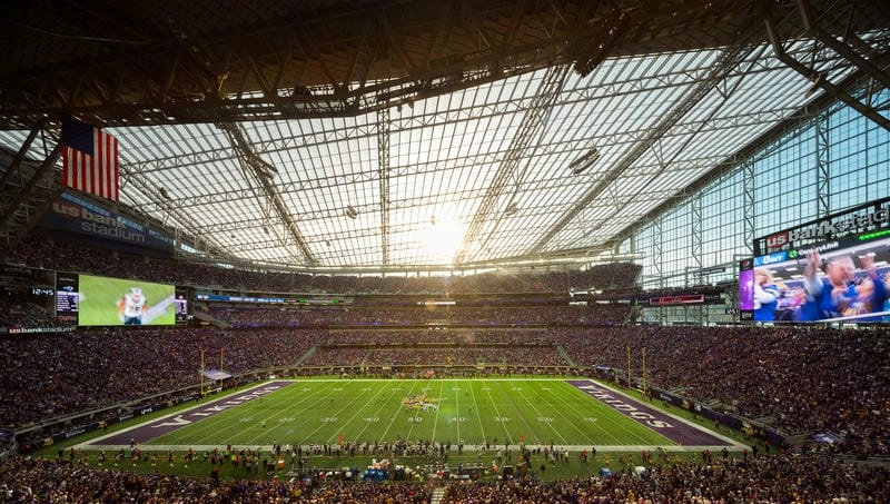 Góc nhìn đắt giá với View từ U.S. Bank Stadium toàn cảnh