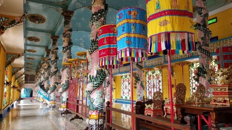 Văn hóa Tây Ninh hòa quyện trong kiến trúc Tòa Thánh