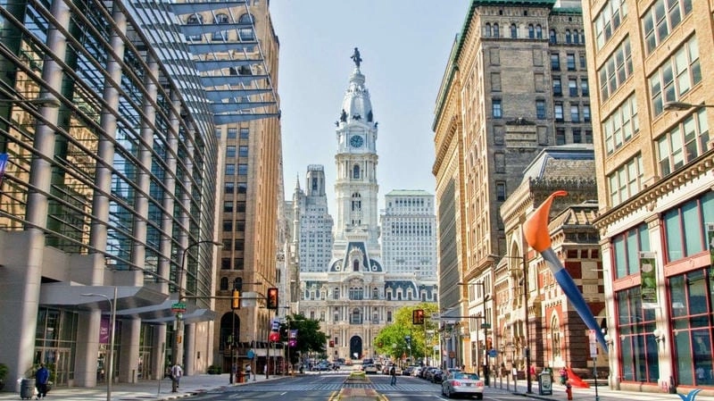 Khám phá Ảnh Tòa thị chính Philadelphia đẹp cổ kính