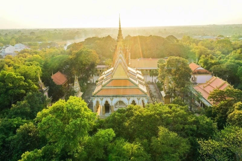 Vẻ đẹp tâm linh của Chùa Khmer Trà Vinh