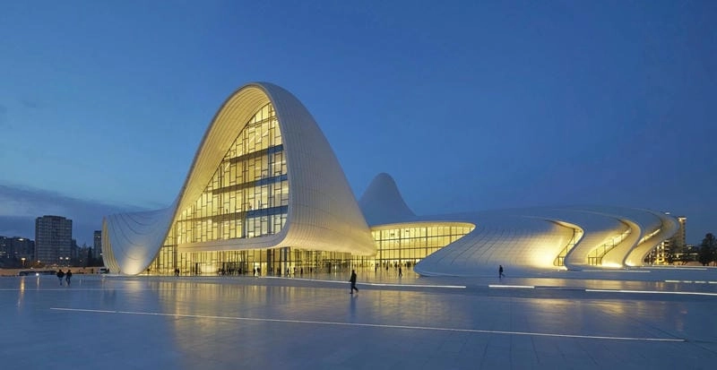 Trung tâm Văn hóa Heydar Aliyev – Tuyệt phẩm giữa lòng Baku