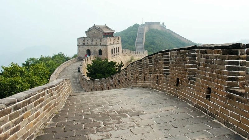 Vạn Lý Trường Thành từ trên cao bao quát hùng vĩ