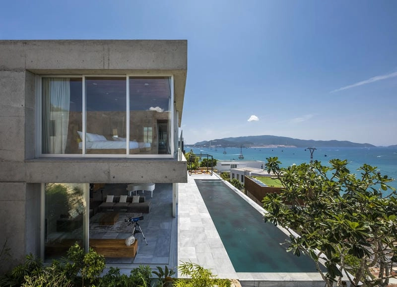 Cảm nhận sóng biển Nha Trang ngay từ Villa biển Nha Trang