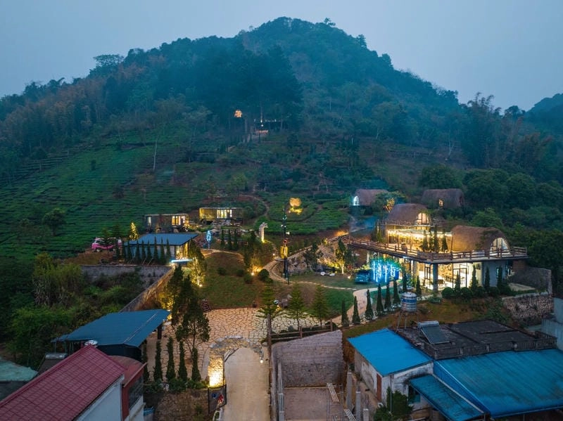 Khám phá Villa đồi chè Mộc Châu với nhiều góc ảnh lung linh