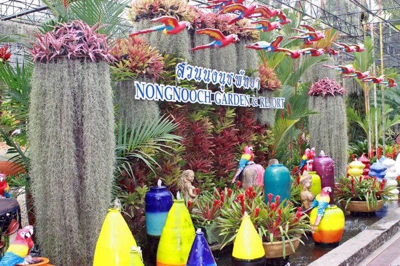 Chiêm ngưỡng vẻ đẹp Vườn nhiệt đới Nong Nooch