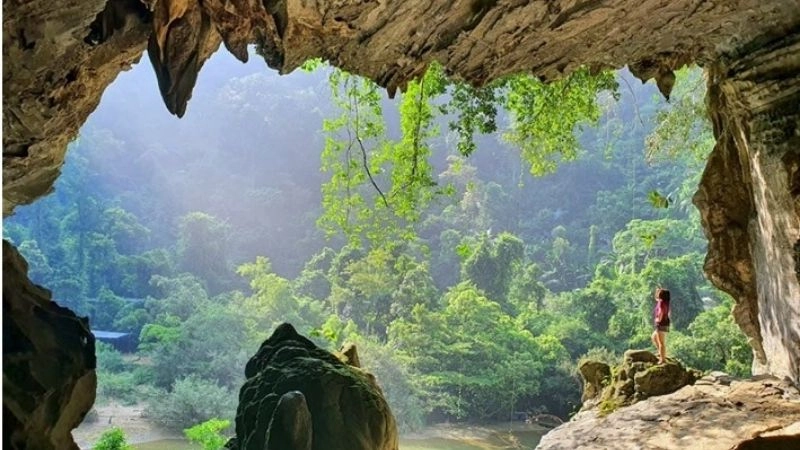 Cảnh quan Phong Nha Kẻ Bàng đẹp ngoạn mục