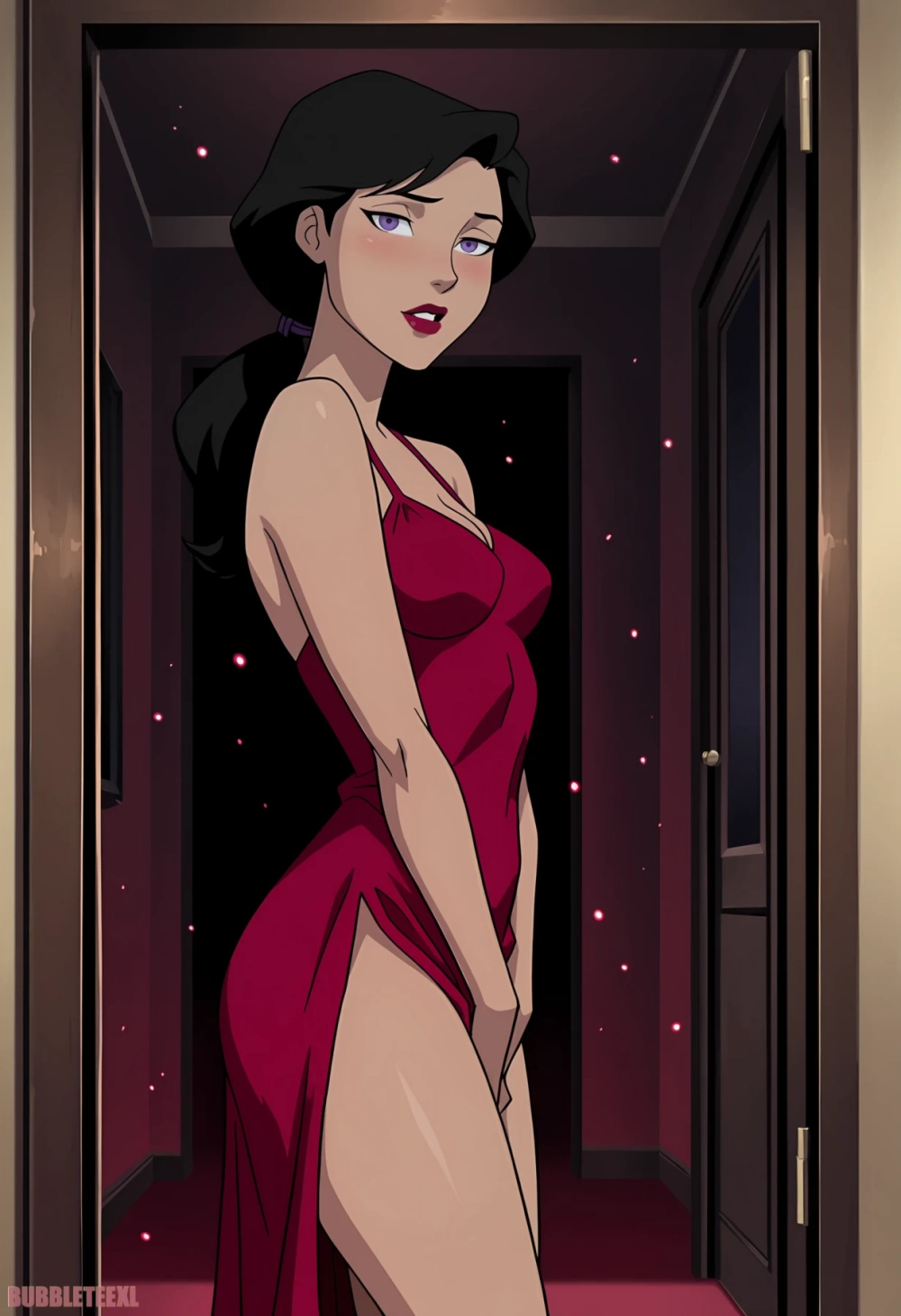 Gái anime lộ vú sexy nóng bỏng cuốn hút hở hang gợi dục mạnh