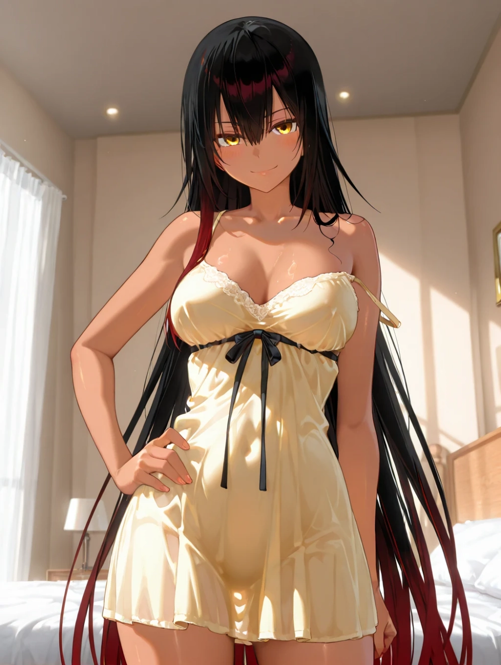 Anime ko mặc đồ sexy nóng bỏng cuốn hút nhân vật nude mê hoặc