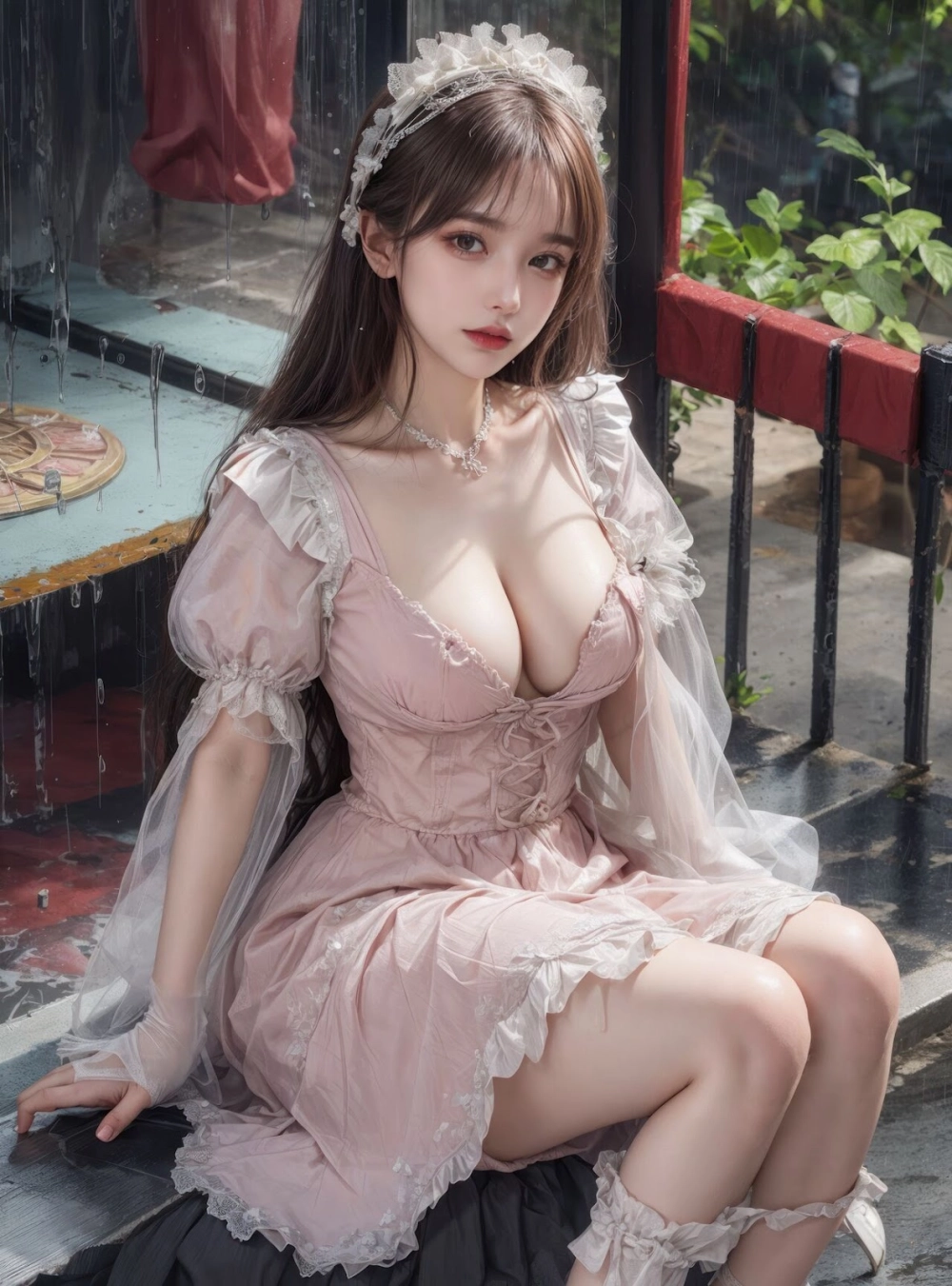 Gái xinh khoe hàng khủng sexy nóng bỏng cuốn hút thân hình khổng lồ