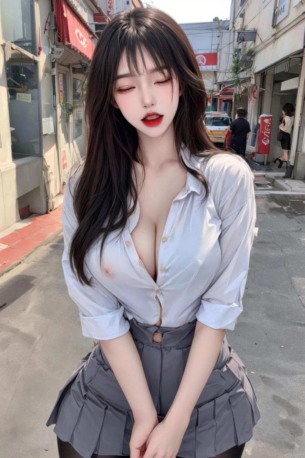 Hình gái xinh khoe hàng sexy nóng bỏng cuốn hút thân hình mê hoặc
