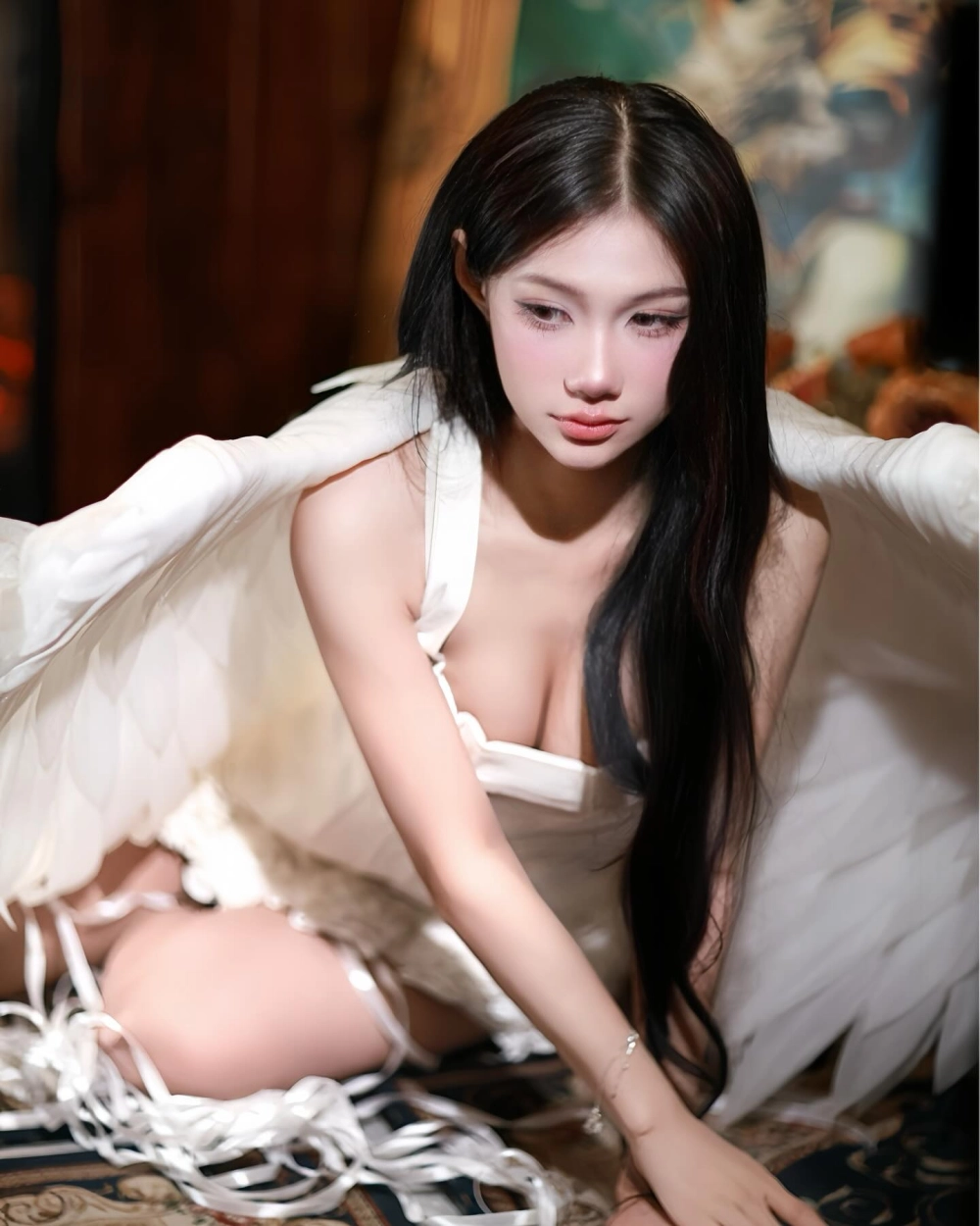 Gái xinh mông to khoe hàng cong vút gợi cảm