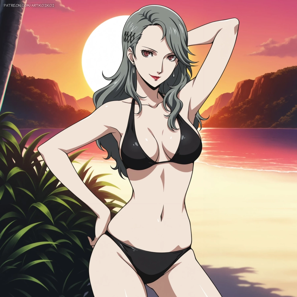 Gái xinh anime không mặc đồ nóng bỏng cuốn hút nude nhân vật