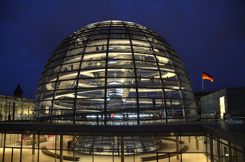 Nhà Quốc hội Reichstag Đức đại diện dân chủ