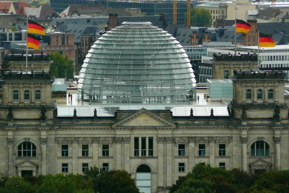 Tòa nhà Reichstag ghi dấu thời khắc lịch sử