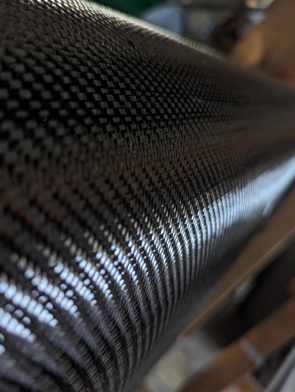 Sợi carbon trong hàng không giảm trọng lượng tối đa