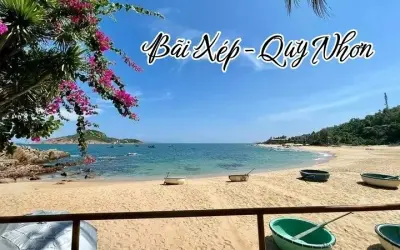 Bãi Xép - Nét quyến rũ của bờ biển yên bình tại Quy Nhơn