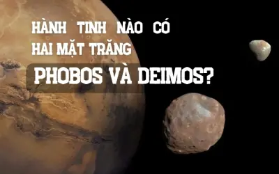 Hành tinh nào sở hữu hai mặt trăng Phobos và Deimos?