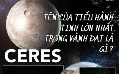 Tiểu hành tinh nào lớn nhất trong vành đai tiểu hành tinh