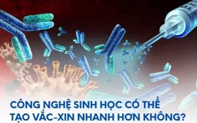 Vắc-xin có thể được tạo nhanh nhờ công nghệ sinh học không?