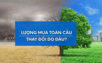 Lý do khiến lượng mưa toàn cầu thay đổi thất thường
