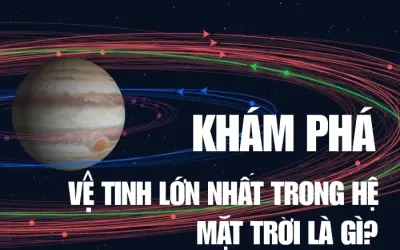 Ganymede - Vệ tinh lớn nhất Hệ Mặt Trời có gì đặc biệt?