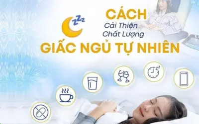 Cách cải thiện chất lượng giấc ngủ tự nhiên an toàn, hiệu quả