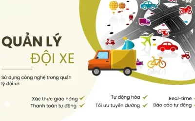 Xu hướng mới về công nghệ quản lý đội xe trong thời đại số
