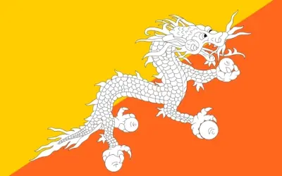 Tìm hiểu về Quốc kỳ Bhutan biểu tượng văn hóa và tôn giáo