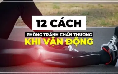 Làm thế nào để phòng ngừa chấn thương khi tập luyện?